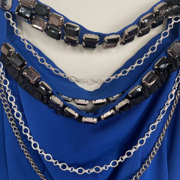 ALICE by Temperley Mail Dress Chain Detail - Picture 3 of 8